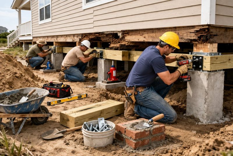Foundation Repair in Beaufort, SC