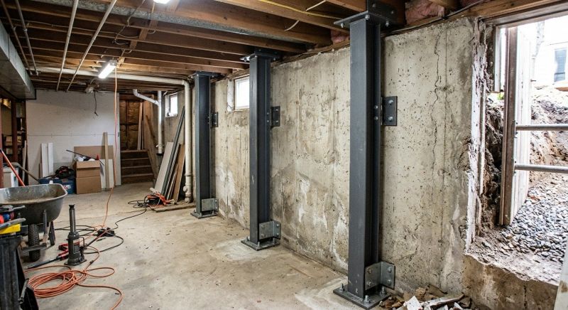 Basement Stabilization in Beaufort, SC