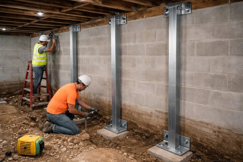 Basement Stabilization in Beaufort, SC