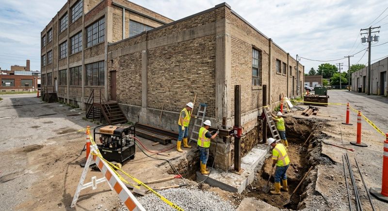 Commercial Foundation Repair in Beaufort, SC