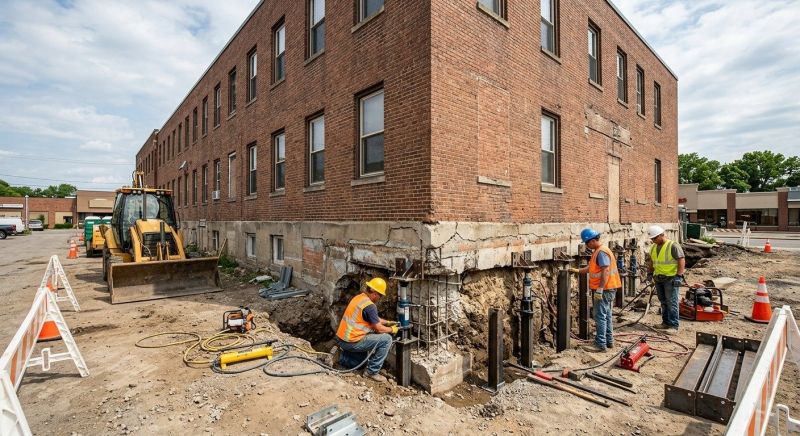 Commercial Foundation Repair in Beaufort, SC