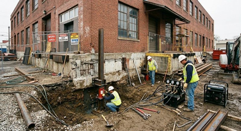 Commercial Foundation Repair in Beaufort, SC