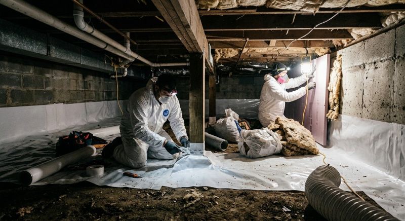 Crawl Space Leveling in Beaufort, SC