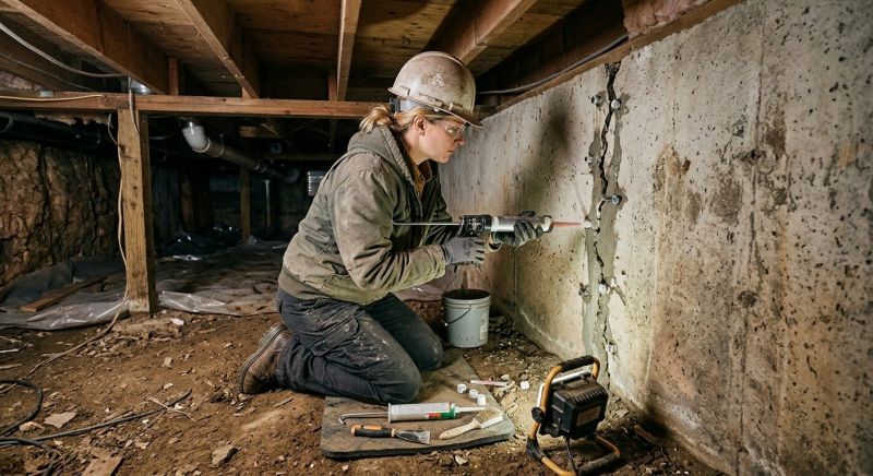 Crawlspace Foundation Repair in Beaufort, SC