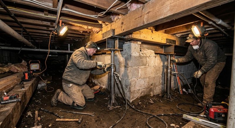 Emergency Foundation Repair in Beaufort, SC