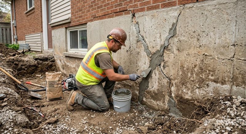 Foundation Crack Repair in Beaufort, SC