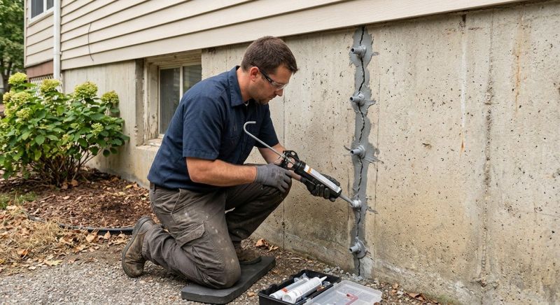 Foundation Crack Sealing in Beaufort, SC