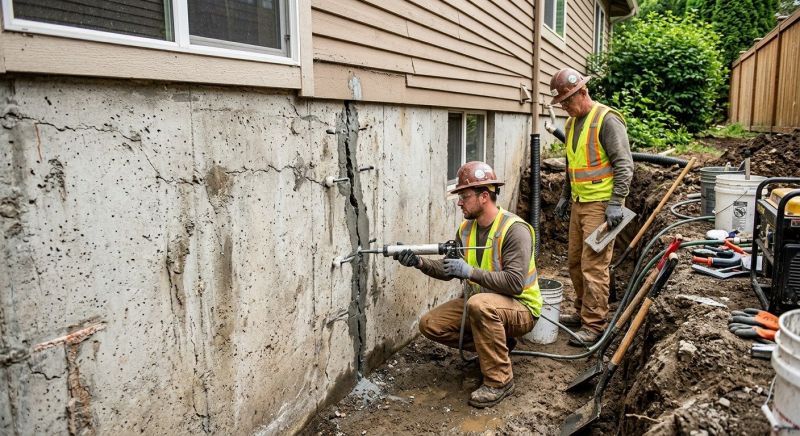 Foundation Crack Sealing in Beaufort, SC