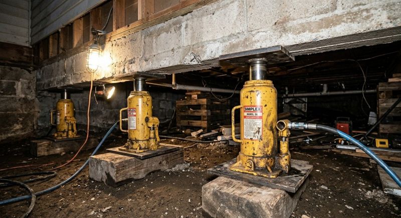 Foundation Jacking in Bluffton, SC