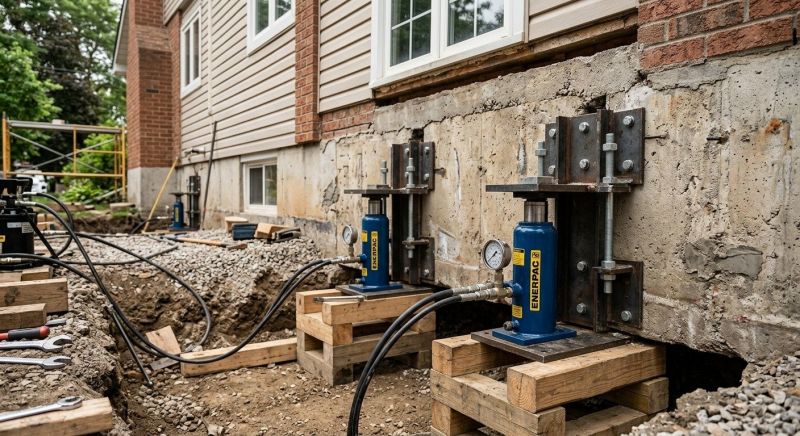 Foundation Jacking in Bluffton, SC