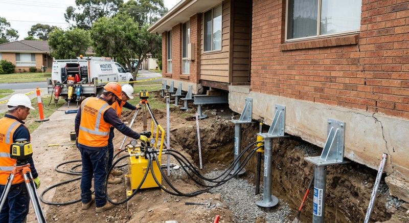 Foundation Jacking in Bluffton, SC