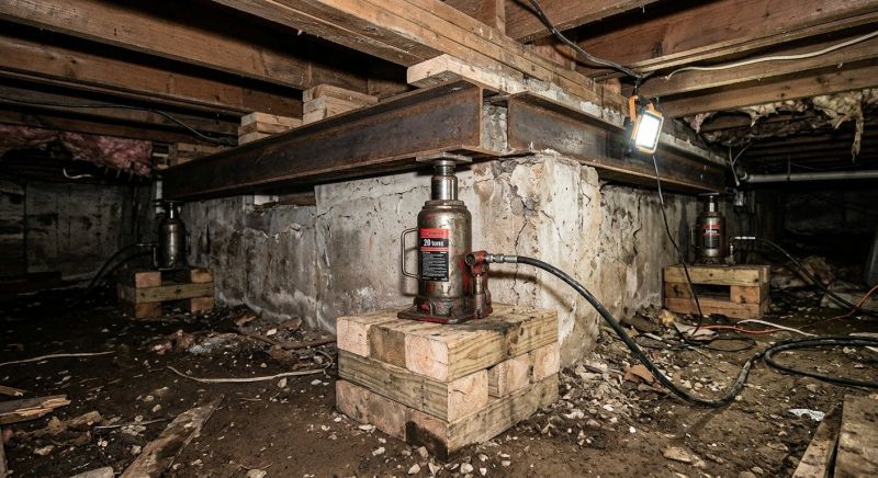 Foundation Jacking in Edisto Island, SC
