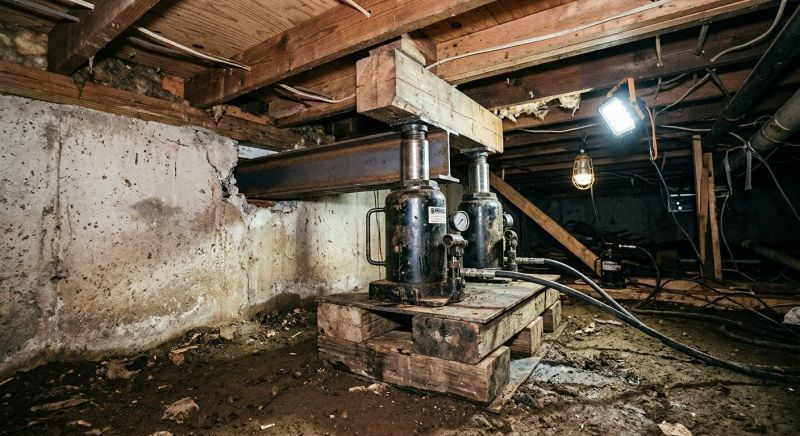 Foundation Jacking in Edisto Island, SC