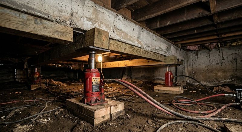 Foundation Jacking in Hardeeville, SC