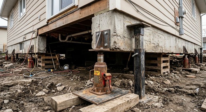 Foundation Jacking in Hilton Head Island, SC