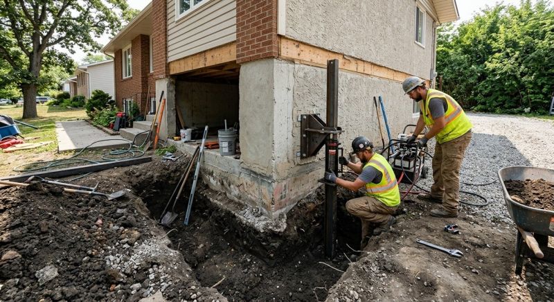 Foundation Pier Repair in Beaufort, SC