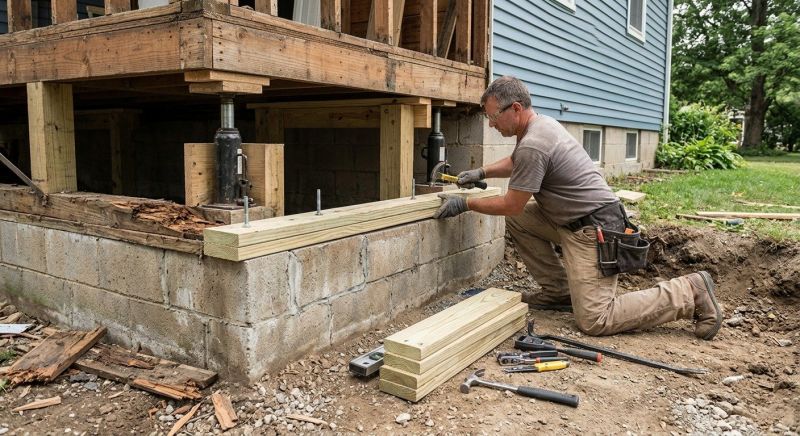 House Foundation Repair in Beaufort, SC