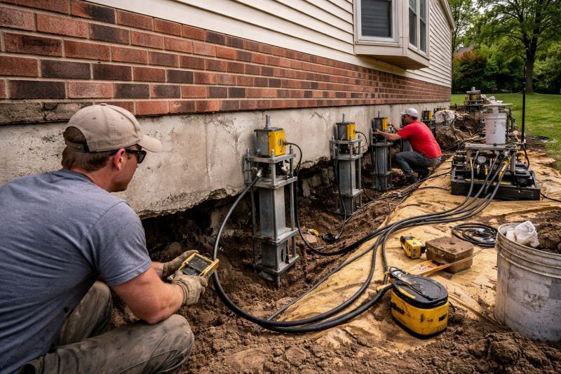 Settling Foundation Service in Beaufort, SC