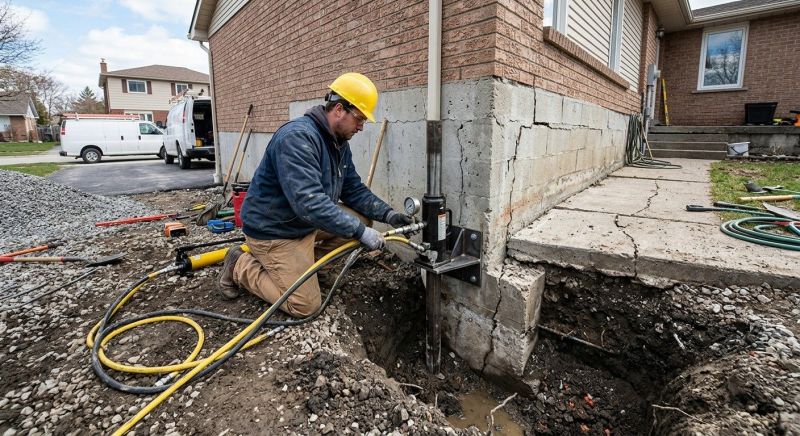 Sinking Foundation Repair in Edisto Island, SC