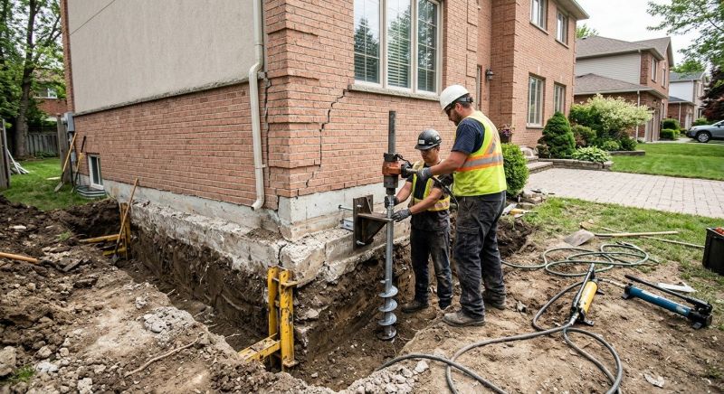 Sinking Foundation Repair in Beaufort, SC