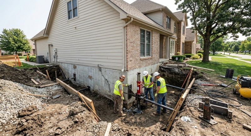 Sinking Foundation Repair in Beaufort, SC