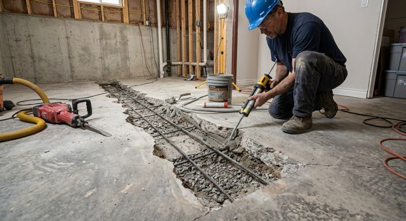Slab Foundation Repair in Beaufort, SC